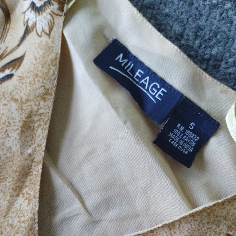 Beige Floral Maxi Dress - Picture 8 of 12